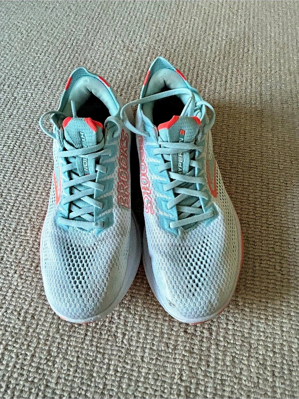 Brooks Hyperion 3 Running Shoes Blue & Red US 9 B